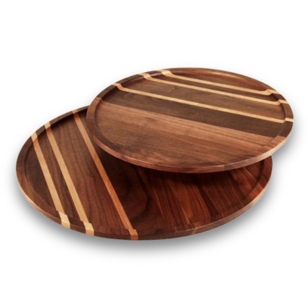 The wooden Lazy Susan Turntable by John McLeod, a perfect design.