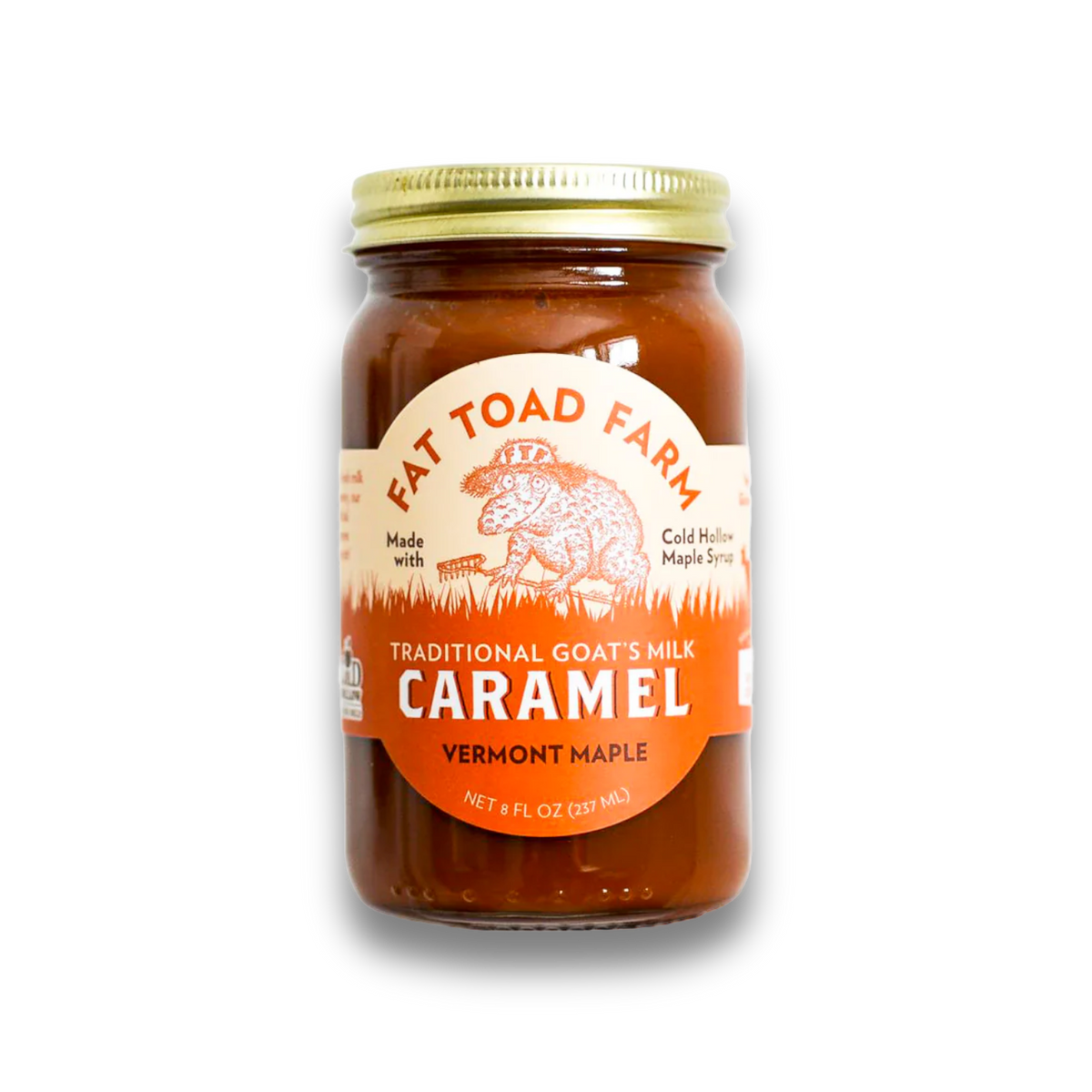 Caramel Sauces by Fat Toad Farm, offered by the Vermont Bowl Company