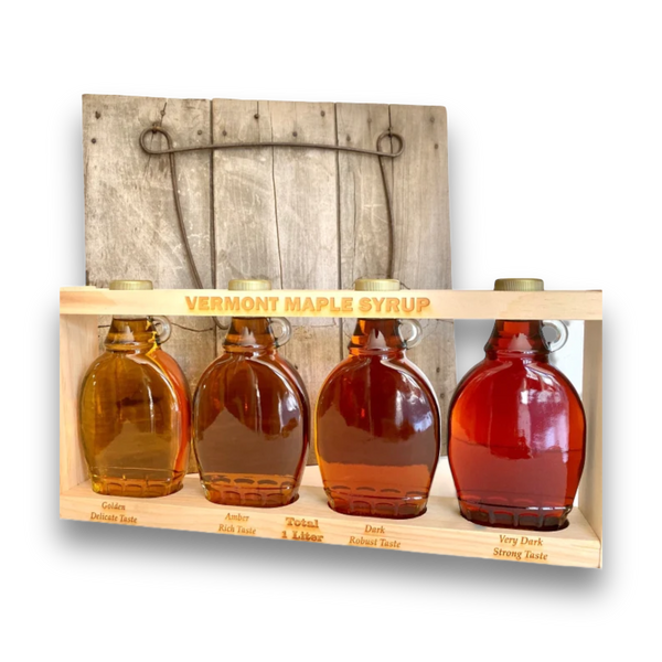 Vermont Maple Syrup 1 Liter Gift Set