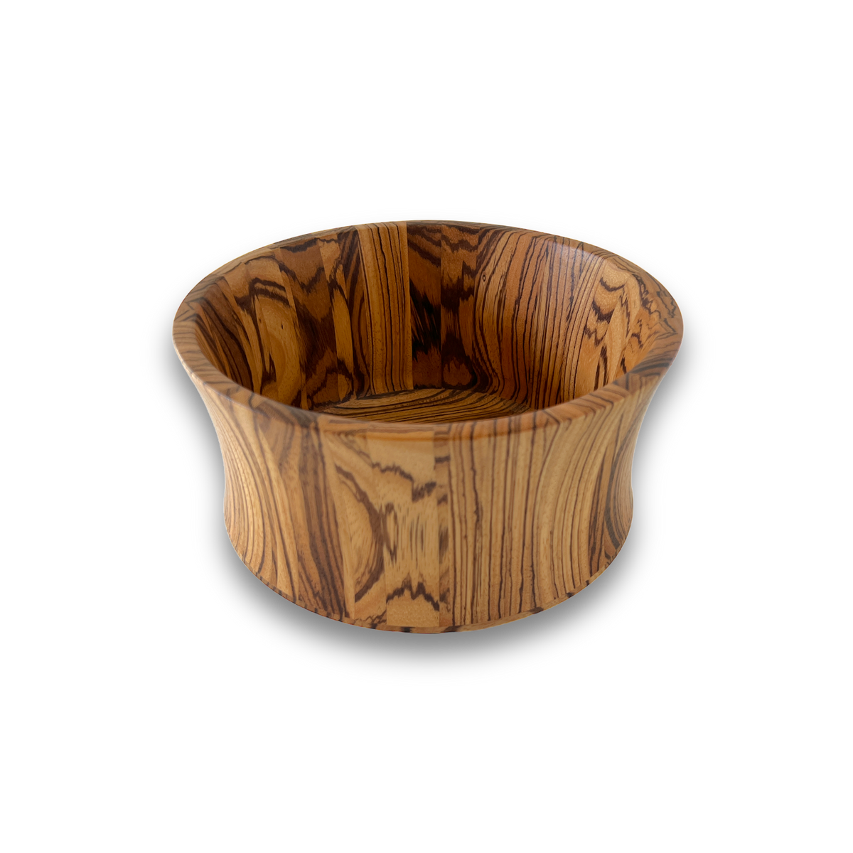 Zebrawood Exotic Wood Bowls are unique wooden bowls from John McLeod.