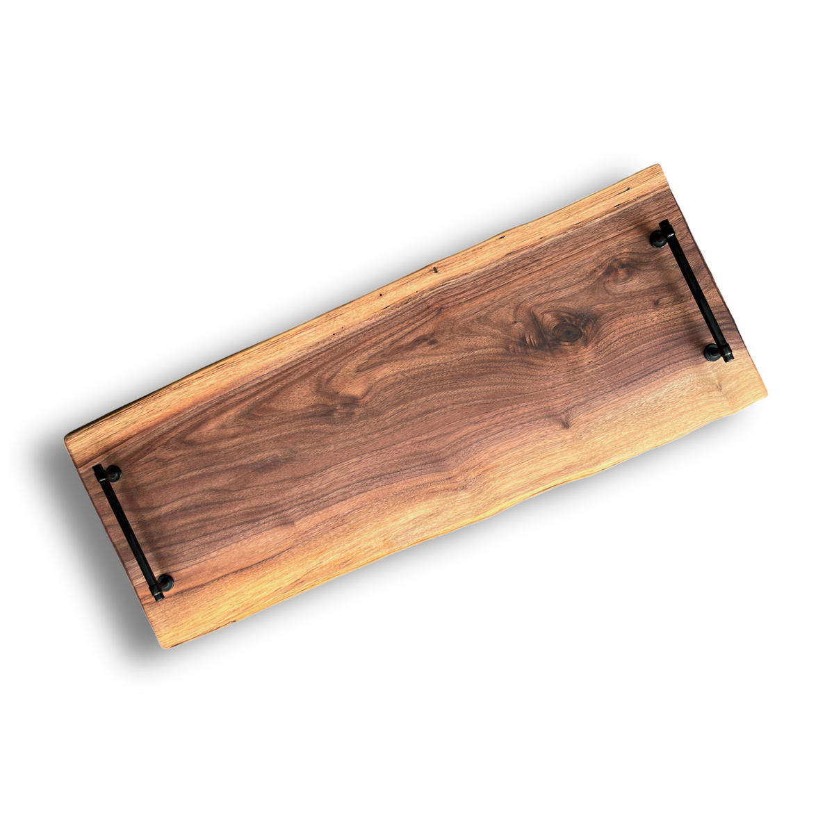 Cutting Board - Serving Tray - Charcuterie - Black Walnut