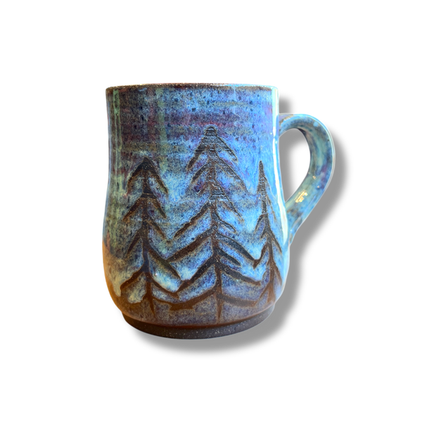 Tree Mugs by Stone Ridge Pottery