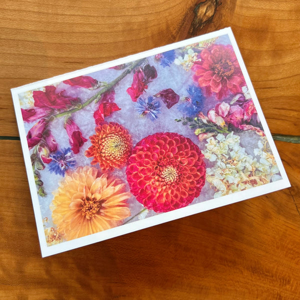 Blank Floral Greeting Cards by se Photography