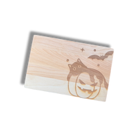 Small Halloween Boards with Large Engravings