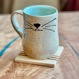 Cat Mugs by Stone Ridge Pottery