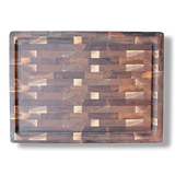 Mountain Mills End Grain Cutting Board with Groove