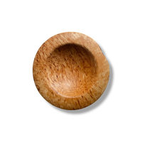 Sprungwood Bark Pocket Cherry Shallow Bowl (#108)