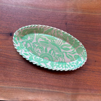 Small Oval Dish by Blue Plum Pottery