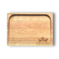 Engraved Grilling Rectangular Trencher Boards