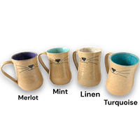Cat Mugs by Stone Ridge Pottery