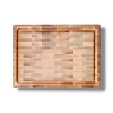 Mountain Mills End Grain Cutting Board with Groove