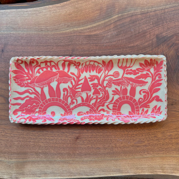 Long Rectangle Tray by Blue Plum Pottery