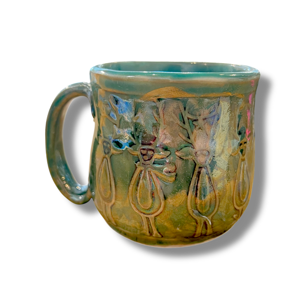 Reindeer Mug by Aimee Pritcher Pottery