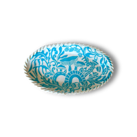 Small Oval Dish by Blue Plum Pottery