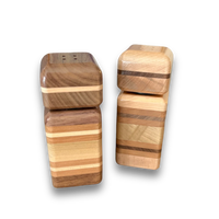 Wooden Salt and Pepper Shaker Set by Dickinson Woodworking