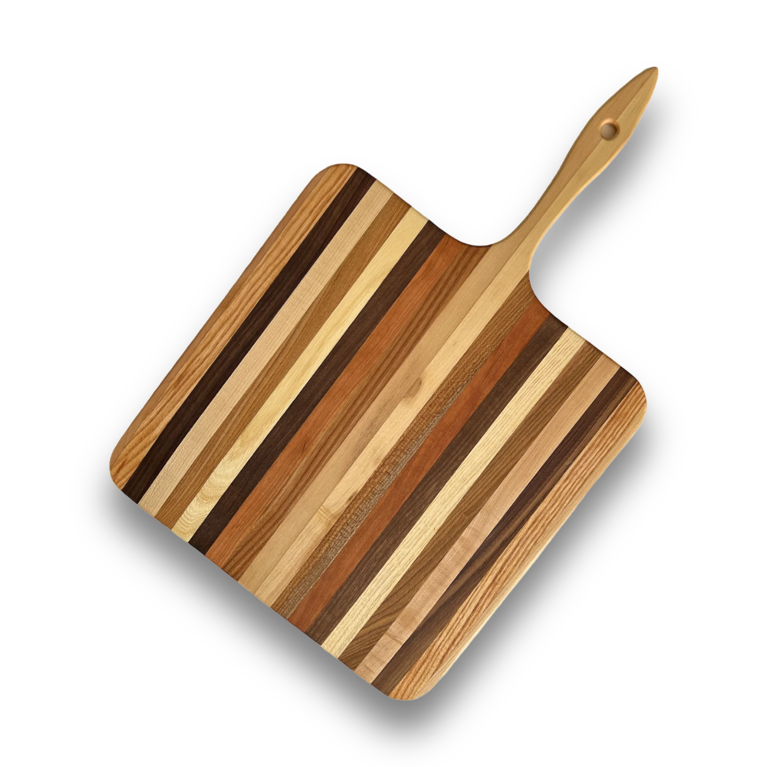 Wooden Pizza Peel made in Indiana, offered by the Vermont Bowl Company