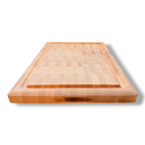 Mountain Mills End Grain Cutting Board with Groove