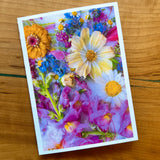 Blank Floral Greeting Cards by se Photography