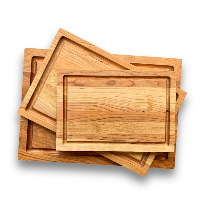 Cherry Boards with Grooves