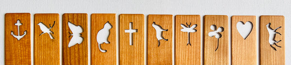 Wooden Bookmarks by Wood Wizard