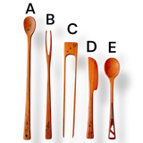 Cherrywood Tiny Utensils by MoonSpoon®