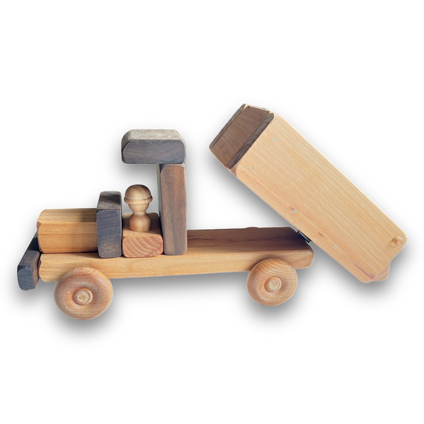 Wooden Dump Truck by D and ME