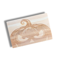 Small Halloween Boards with Large Engravings