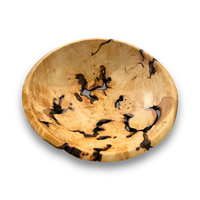 Sprungwood Maple Burl Bowl (#25)