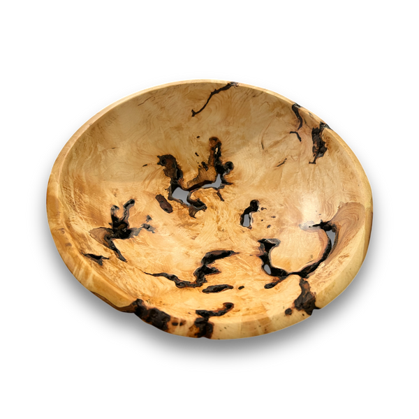 Sprungwood Maple Burl Bowl (#25)