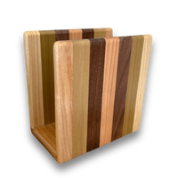 Wooden Napkin Holder by Dickinson Woodworking