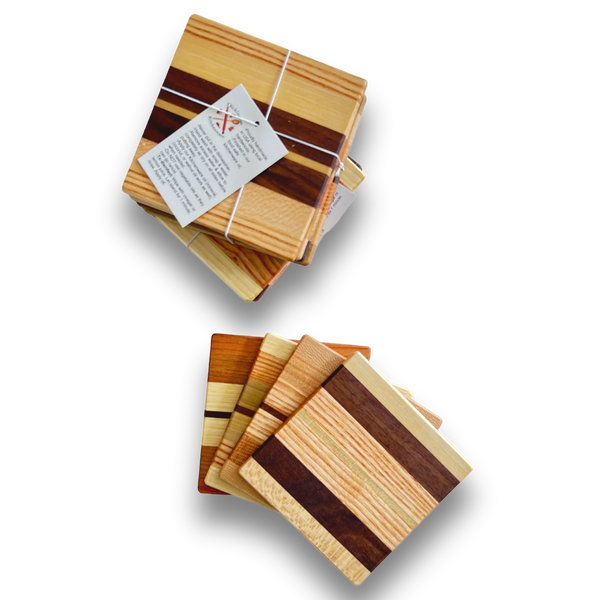 Wooden Coasters by Dickinson Woodworking
