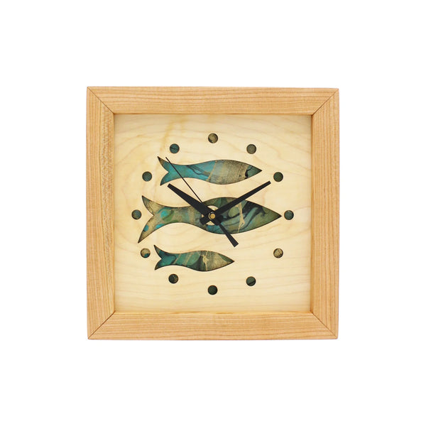 Fish Clock by Sabbath Day Woods