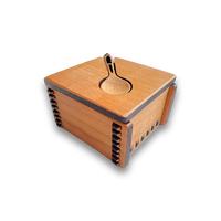 Cherrywood Salt Boxes by MoonSpoon®