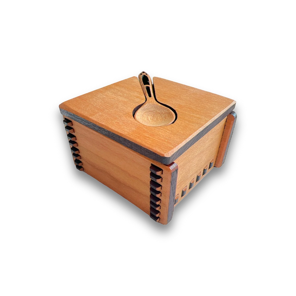 Cherrywood Salt Boxes by MoonSpoon®