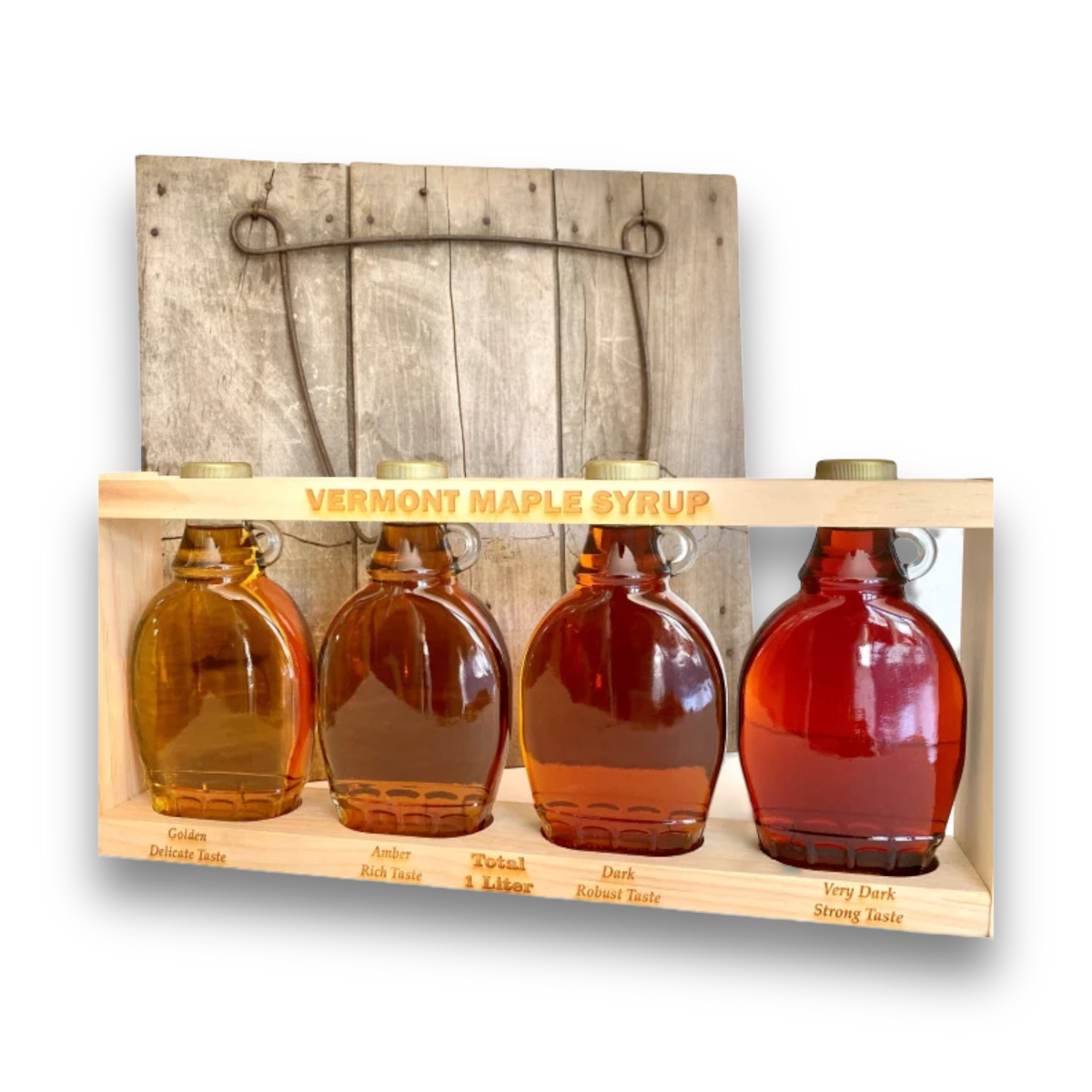 100% Pure Vermont Maple Syrup Gift Set Sampler