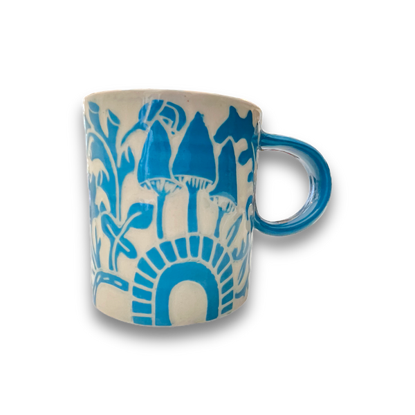 Deep Blue 6 oz. Mug-David Porras Pottery – David Porras Pottery