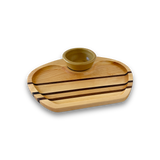 Crudité Server & Dipping Pot