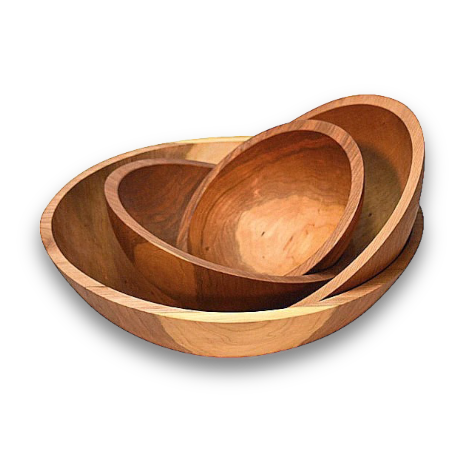 Hardwood Cherry Salad Bowl