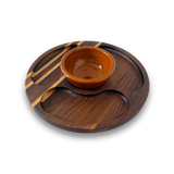 Carousel Server & Dipping Pot