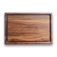Large Black Walnut Board with Groove