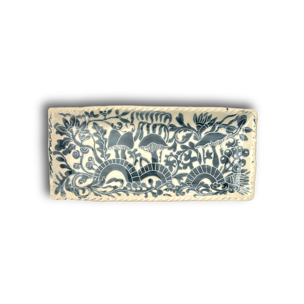 Long Rectangle Tray by Blue Plum Pottery