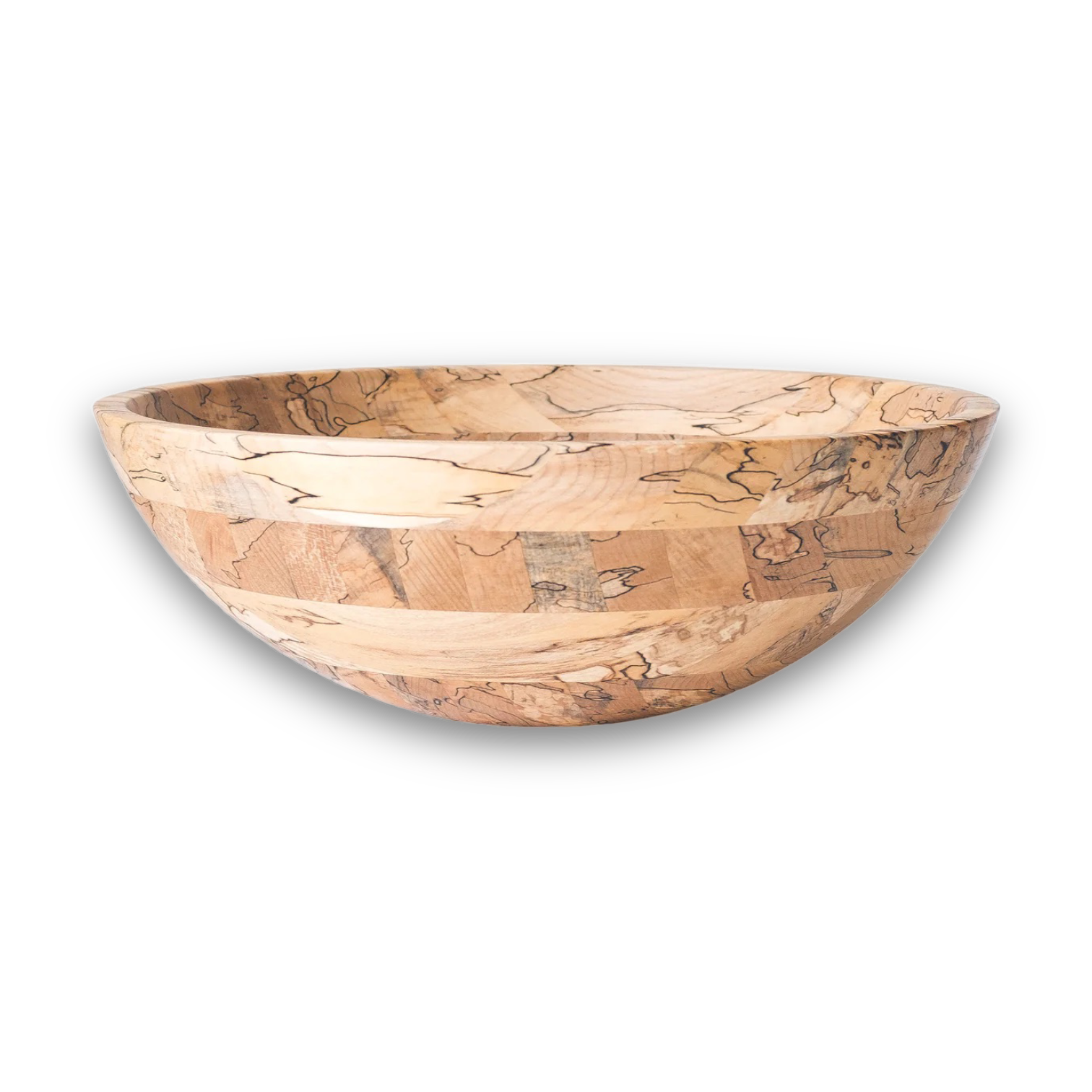 Spalted Maple Bowl | Wooden Salad Bowls from The Vermont Bowl Company.