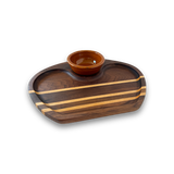 Crudité Server & Dipping Pot