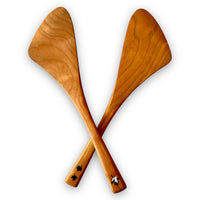 Cherrywood Salad Servers by MoonSpoon®